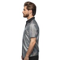Shirt Disco Diamond silber