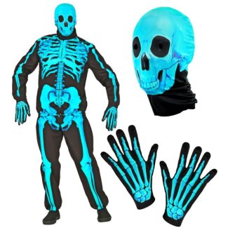 Neon Skelett Kostüm – Fast Costume