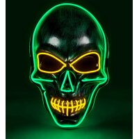 Totenkopfmaske LED