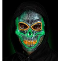 Totenkopfmaske LED