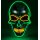 Totenkopfmaske LED