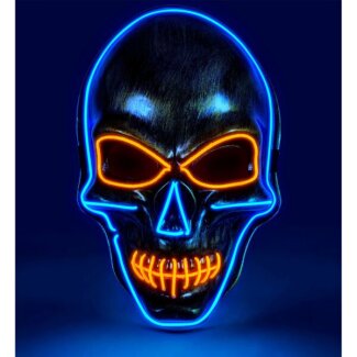 Totenkopfmaske LED