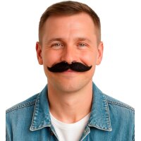 Schnurrbart - modellierbar