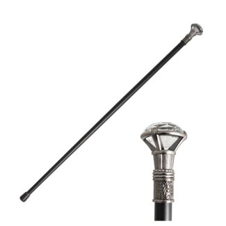 Diamant Metall Gehstock 93cm
