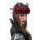 Rotes Rosenkranz-Stirnband
