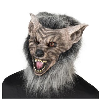 Latexmaske Werwolf