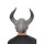 schwarze Schädel-Dämon-Maske