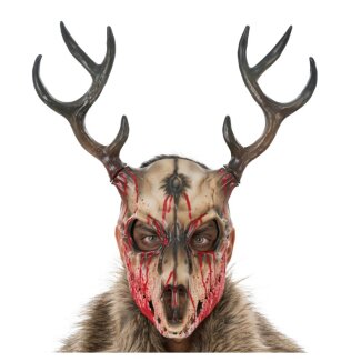 blutige Hornbiest-Schaummaske