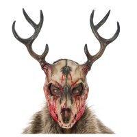 blutige Hornbiest-Schaummaske