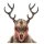 blutige Hornbiest-Schaummaske
