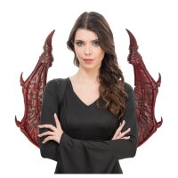 Rote Dämonenflügel