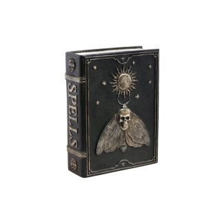Zauberbuch Schädel-Schmetterling