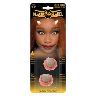 2 kleine Latexhörner