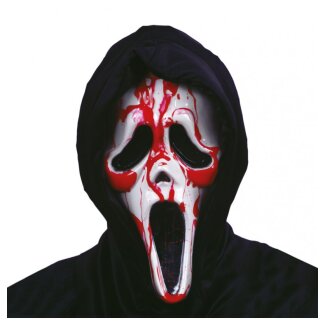 Ghost Face ™ Maske mit Blutpumpe