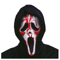 Ghost Face ™ Maske mit Blutpumpe