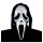 Ghost Face ™ Maske mit Haube