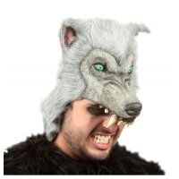 Helm Wolf grau
