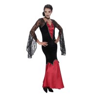 Vampirinnen-Kleid mit Spitze