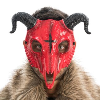 Chaks Skelettmaske Gehörntes Biest