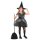 Kinderkostüm Hexe Kleid und Hut schwarz