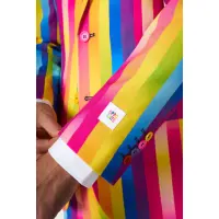 Rainbow Glaze Kostüm Anzug für Herren – Bunter Partyanzug