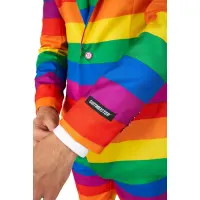 Regenbogen Anzug Kostüm für Erwachsene