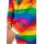 Regenbogen Anzug Kostüm für Erwachsene