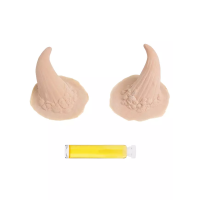 Latexhörner Dämon Mit Mastix Hautkleber