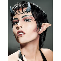 Latexhörner Dämon Mit Mastix Hautkleber