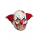 Irrer Clown Kinnlose Maske aus Latex