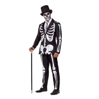 Skeleton Grunge Black Anzug