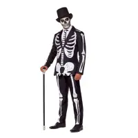 Skeleton Grunge Black Anzug