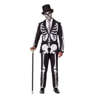 Skeleton Grunge Black Anzug