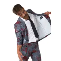 Kostüm Zombie Grey Anzug