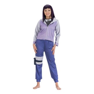 CHAKS Erwachsenenkostüm Naruto Shippuden Hinata violett