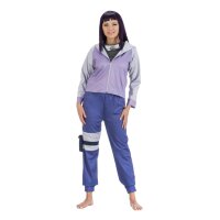 CHAKS Erwachsenenkostüm Naruto Shippuden Hinata violett