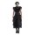 CHAKS Erwachsenenkostüm Wednesday Ballkleid schwarz