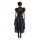 CHAKS Erwachsenenkostüm Wednesday Ballkleid schwarz