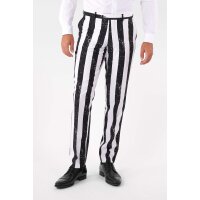 Erwachsenenkostüm Beetlejuice Blazer + Pants + Tie schwarz