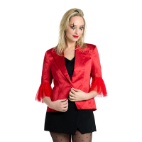 Harley Quinn, Blazer, Red