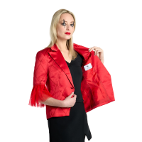 Harley Quinn, Blazer, Red