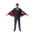 Victorian Vampire Black, Blazer + Pants + Tie, Black