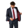 Victorian Vampire Black, Blazer + Pants + Tie, Black