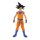 CHAKS Kinderkostüm Dragon Ball Z Goku Saiyan orange/blau 7 Teile