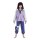 CHAKS Kinderkostüm Naruto Shippuden Hinata violett
