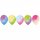 LED Luftballons 27,5cm Farbverlauf 5er 27,5 cm