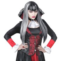 Perücke Vampirin grau