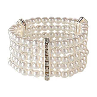 Perlenarmband Strass Deluxe