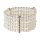Perlenarmband Strass Deluxe