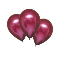 Luftballons Satin Luxe 27,5cm granatapfel 6er